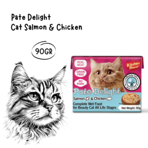 KITCHEN FLAVOR PATE DELIGHT CAT Makanan kucing 90gr