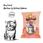 BOLT Mother and Kitten Salmon Freshpack - 500GR