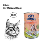 CAT CHOIZE Kaleng Mackerel Flavor - 400GR