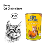 CAT CHOIZE Kaleng Chicken Flavor - 400GR