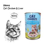 CAT CHOIZE Kaleng Chicken and Liver Flavor - 400GR