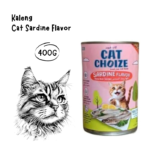 CAT CHOIZE Kaleng Sardine Flavor - 400GR