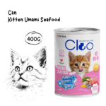CLEO Kaleng Kitten Umami Seafood - 400GR