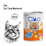 CLEO Kaleng Adult Mackerel - 400GR