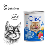 CLEO Kaleng Adult Tuna Oishii - 400GR