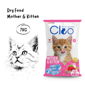 Cleo Mother and kitten Kitten Karungan 7kg