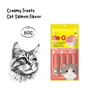 Me-o Creamy Treats Salmon Flavor 60gr