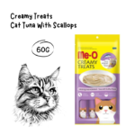 ME-O Creamy Treats Tuna With Scallop Flavor - 60GR