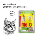 ME-O Pouch Sardine With Chicken and Rice - 80GR
