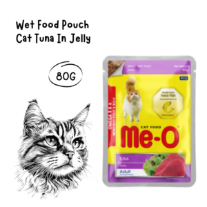 Me-o Pouch Tuna In Jelly 80gr