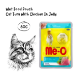 ME-O Pouch Tuna With Chicken In Jelly - 80GR