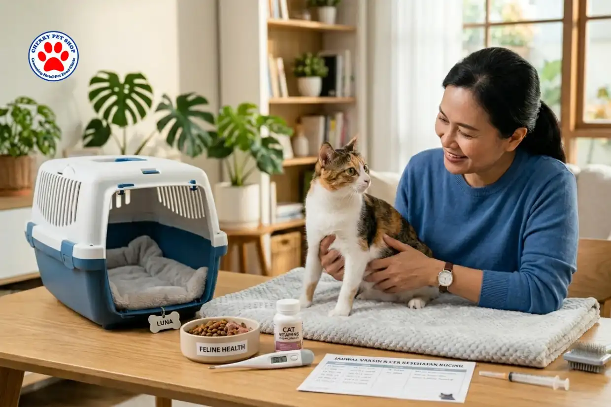 Memperhatikan Kesehatan Kucing cherry petshop