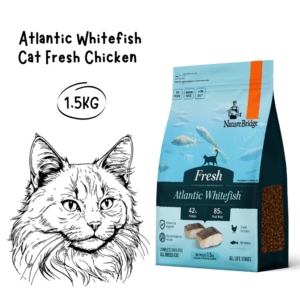Nature Bridge Cat Atlantic Whitefish Fresh Chicken 1,5kg