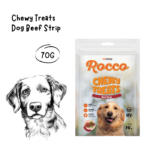 ROCCO Chewy Treats Beef Strip - 70GR
