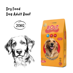 Bolt Dog Adult Beef Karung 20kg