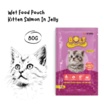 BOLT Pouch Mother and Kitten Salmon In Jelly - 80GR