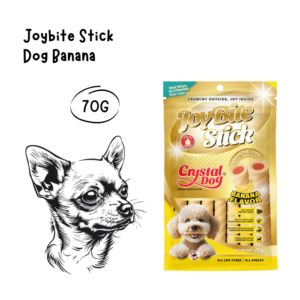 Crystal Dog Joybite Stick Banana 70gr