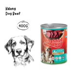 CRYSTAL DOG Kaleng Beef Flavor - 400GR