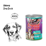 CRYSTAL DOG Kaleng Duck Flavor - 400GR