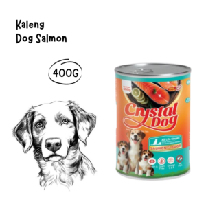 Crystal Dog Kaleng Salmon Flavor 400gr