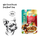 CRYSTAL DOG Pouch Beef and Vegetables - 80GR