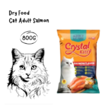 CRYSTAL KITTY Adult Salmon Flavor - 800GR