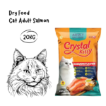 CRYSTAL KITTY Adult Salmon Karung - 20KG