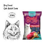 CRYSTAL KITTY Adult Tuna Karung - 20KG