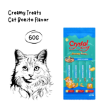 CRYSTAL KITTY Creamy Treats Bonito Flavor - 60GR