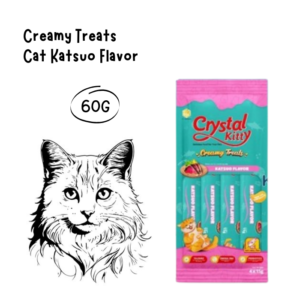 Crystal Kitty Creamy Treats Katsuo Flavor 60gr