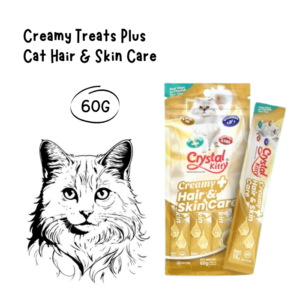Crystal Kitty Creamy Treats Plus Hair and Skin Care 60gr