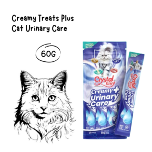 Crystal Kitty Creamy Treats Plus Urinary Care 60gr