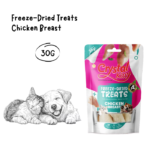 CRYSTAL KITTY Freeze Dried Treats Chicken Breast - 30GR