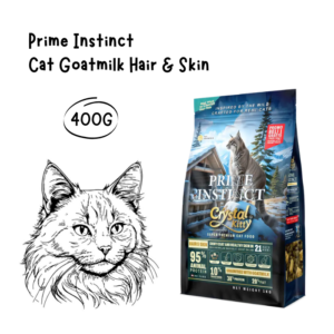 Crystal Kitty Grainfree With Goatmilk Hair and Skin 400gr