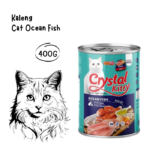 CRYSTAL KITTY Kaleng Ocean Fish - 400GR
