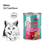 CRYSTAL KITTY Kaleng Tuna Flavor - 400GR