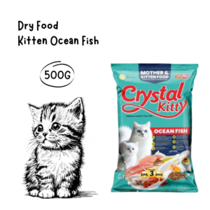 Crystal Kitty Kitten Ocean Fish 500gr