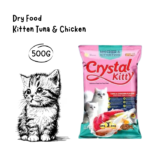 CRYSTAL KITTY Kitten Tuna and Chicken - 500GR