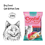 CRYSTAL KITTY Kitten Tuna and Chicken Karung - 20KG
