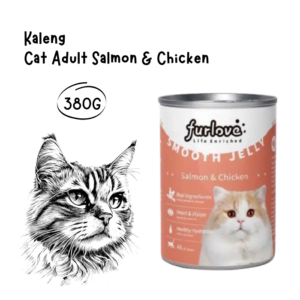 Furlove Kaleng Cat Adult Salmon and Chicken 380gr