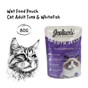 Furlove Pouch Cat Adult Tuna and Whitefish 80gr