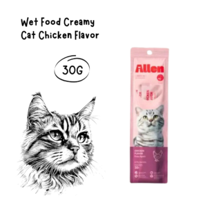 Allen Cat Creamy Treats Chicken Flavor 30gr