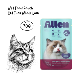 Allen Cat Pouch Tuna Whole Loin 70gr