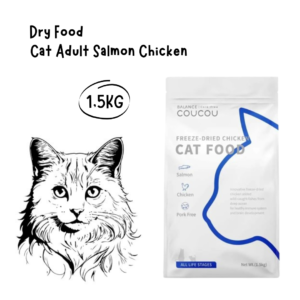 Coucou Cat Adult Salmon Chicken 1,5kg