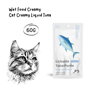 Coucou Cat Creamy Liquid Tuna 60gr