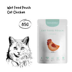 Coucou Cat Pouch Chicken 85gr
