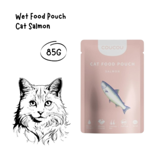 Coucou Cat Pouch Salmon 85gr
