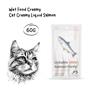 Coucou Cat creamy Liquid Salmon 60gr
