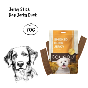 Coucou Dog Jerky Duck 70gr