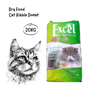 Excel Cat Kibble Donat Karung 20kg